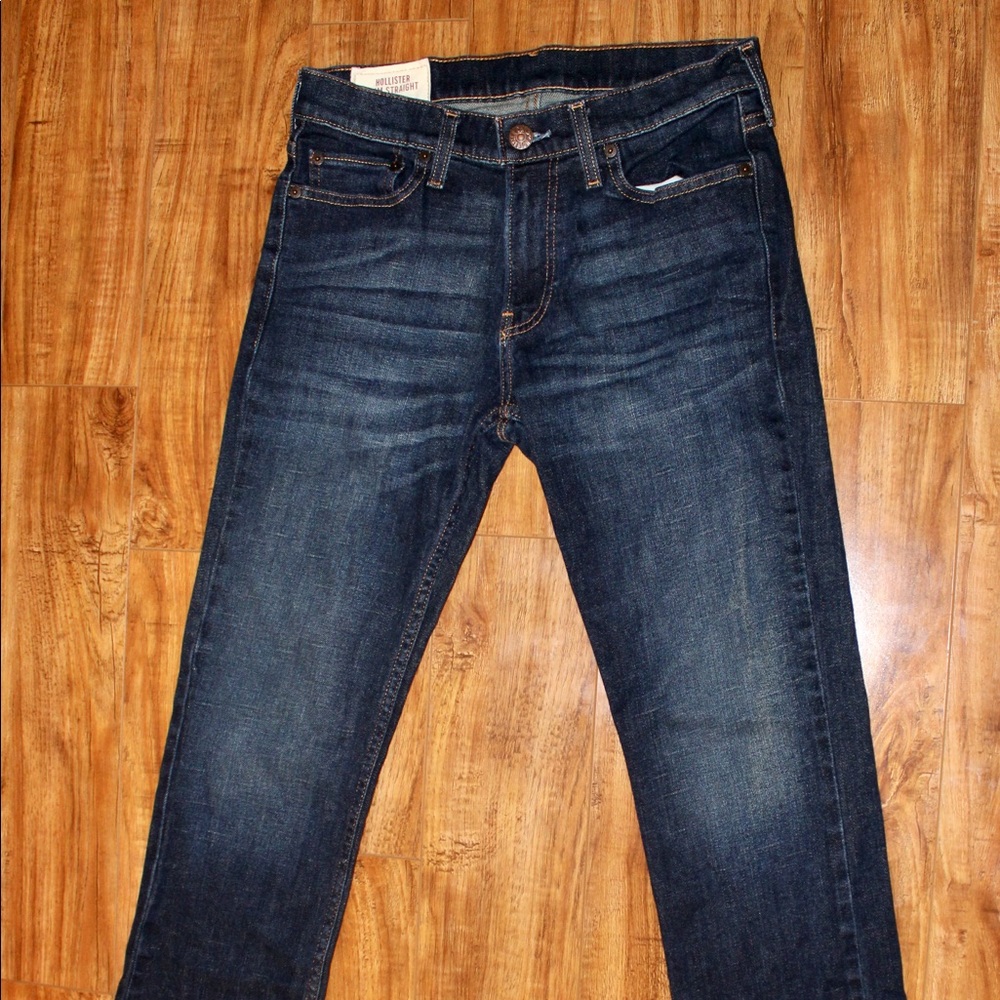 Hollister Slim-Straight Blue Jeans